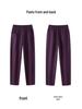 GAGN Brown Women's Casual High-Quality Loose Straight-Leg Trousers - 2026 Spring/Autumn Versatile Style