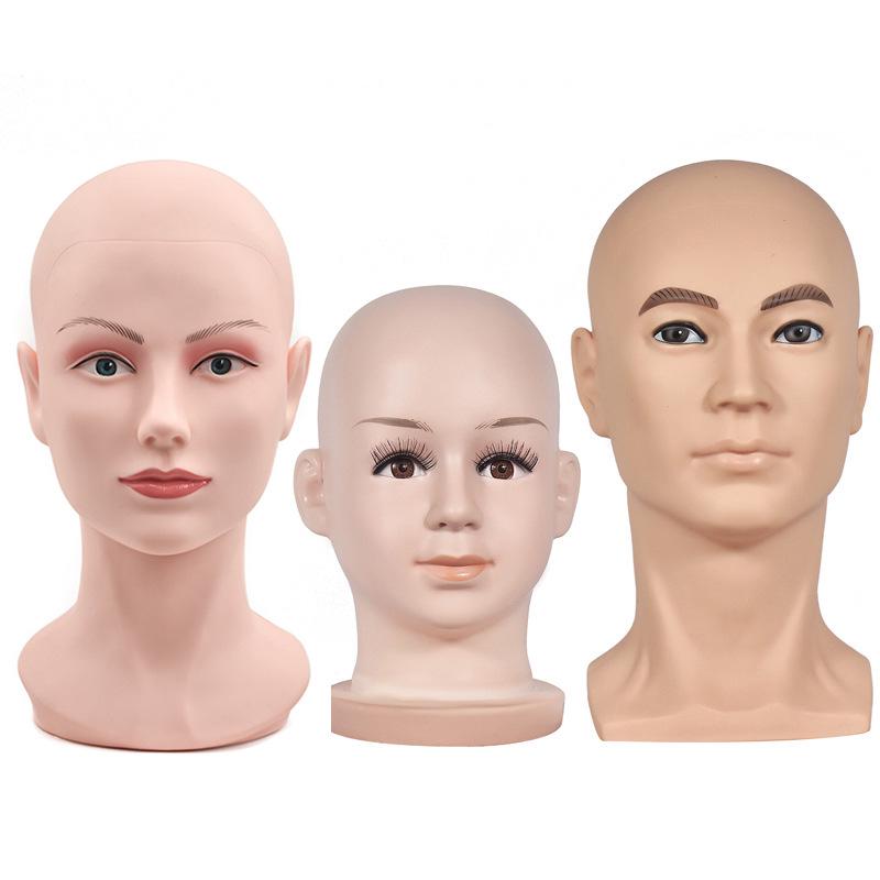 

Unisex Mannequin Head Display Stand for Hats and Masks