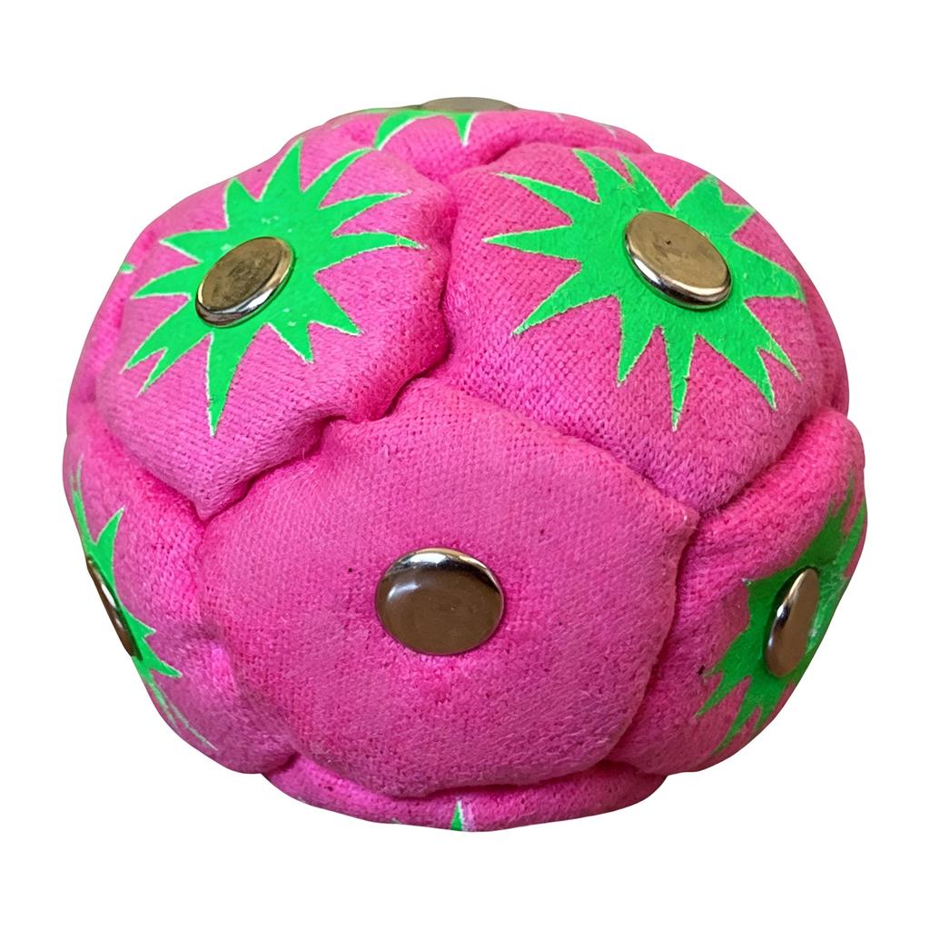 Traditional Footbag Handmade Soft Fabric Classic Kicking Shuttlecock 6cm Size for Outdoor Indoor Game Play Activities