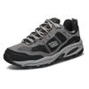 Skechers Vigor 2.0 Abriebfest Abriebfest Niedrig geschnitten Freizeitschuhe Herren Anthrazit Schwarz 51241-CCBK