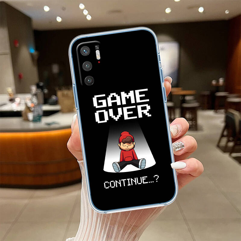 Game Over Phone Case for Motorola Edge 20 30 S30 40 50 Fusion Lite Plus Pro Ultra Neo One Action Zoom Hyper Power Macro Vision