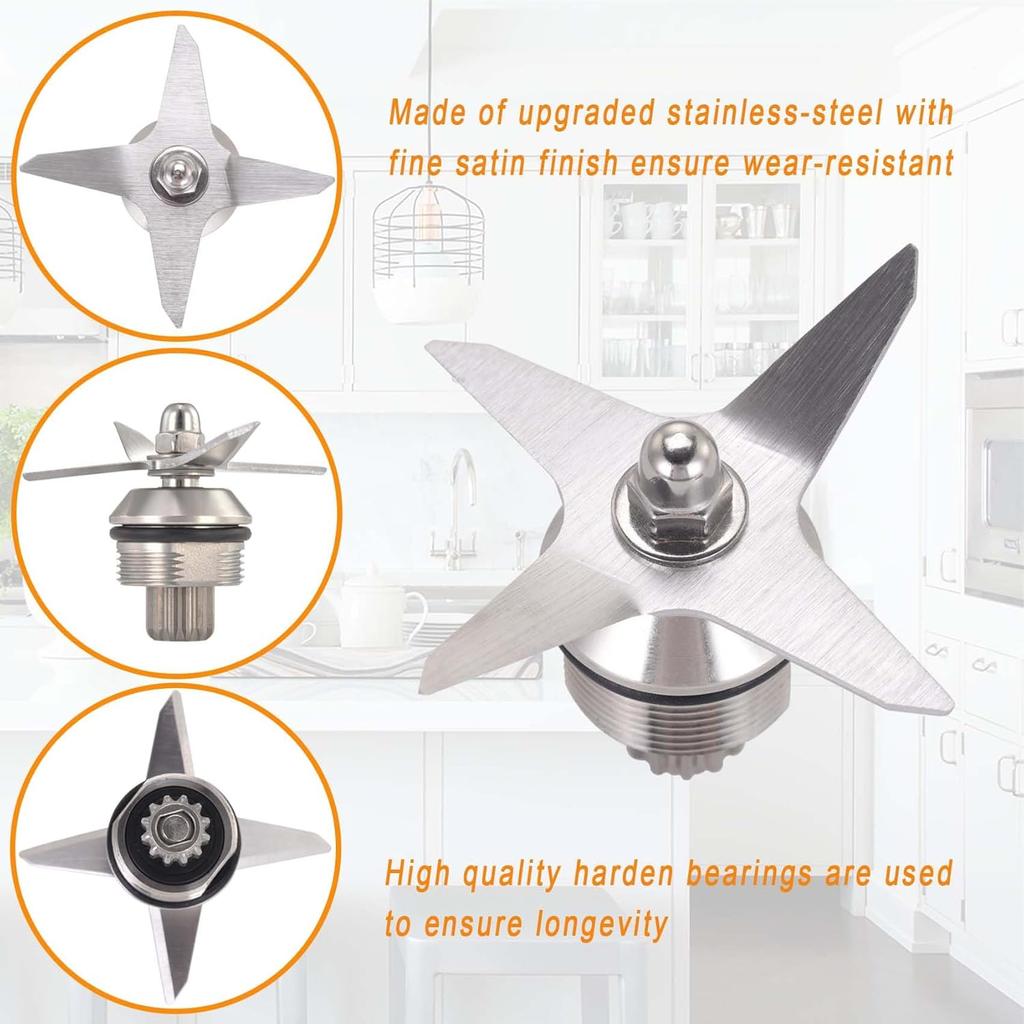 64Oz Blender Pitcher Jar Compatible with Classic, Explorian, Professional, Propel Series – Fits 5000 5200 6300 6500 7500 Pro 200