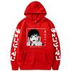 Harajuku Anime Chainsaw Man Hooded Higashiyama Kobeni Printed Men Women Hoodies Aesthetic Trendy Streetwear Classic Pullover Unisex Sweatshirt