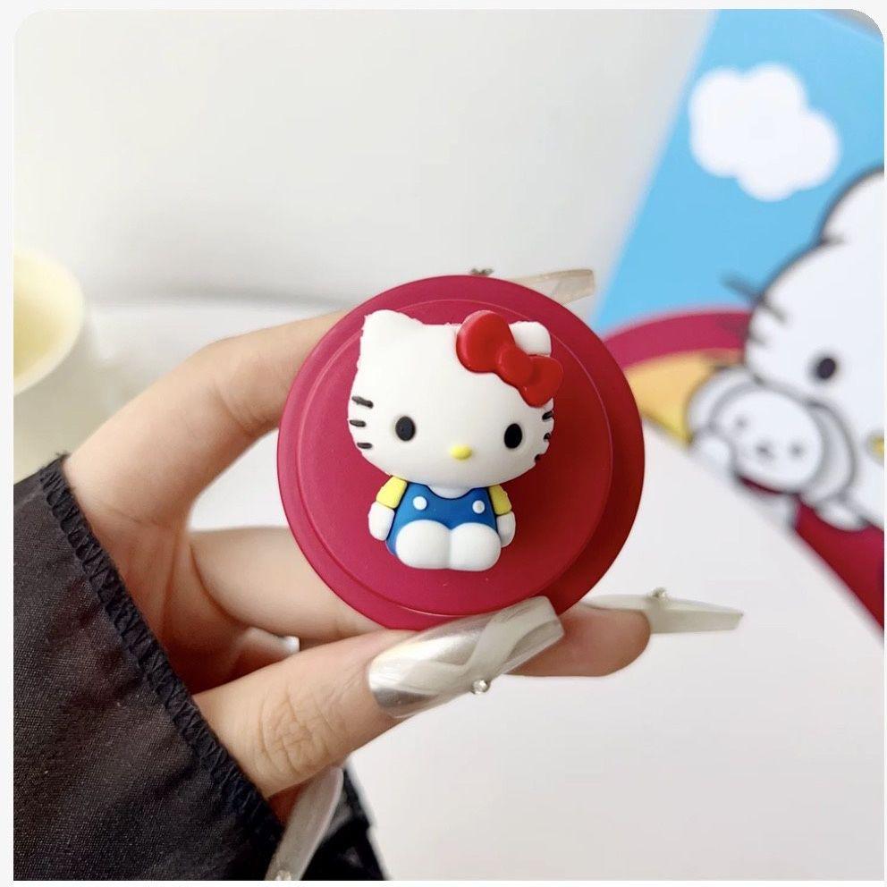 3D Silicone Cartoon Crying Star Mobile Phone Stand & Retractable Airbag Holder