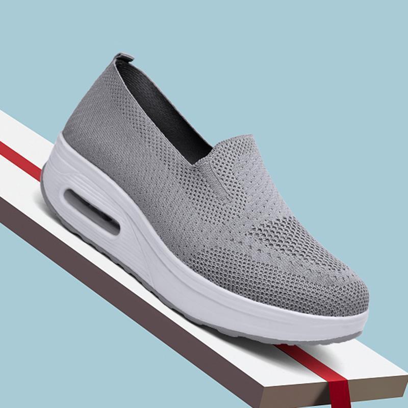 Women's Versatile Rocking Shoes - Fashionable Flat Bottom for Casual, Outdoor & Travel