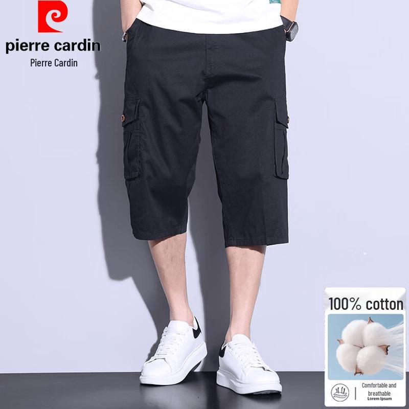 Pierre Cardin Men s Summer Straight Fit Cotton Cargo Capris 3XL