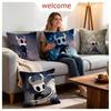 Game Hollow Knight Cushion Cover 1Pcs Decorative Covers Soft Cushion Case For Sofa Couch Decor 40X40 45X45 Pillowcases
