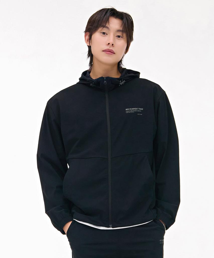 Chasecult Men'S Cool Light Zip-Up Hoodie - Black