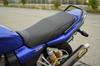 Made In Premium Embossed Fabric Custom Seat Covers for XJR400 Model In Black with a Saddle Cover Japan, (later RH02J) Carbon-look (RH02J-CR/BK).