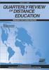 The Quarterly Reveiw of Distance Education Volume 7 Book Book