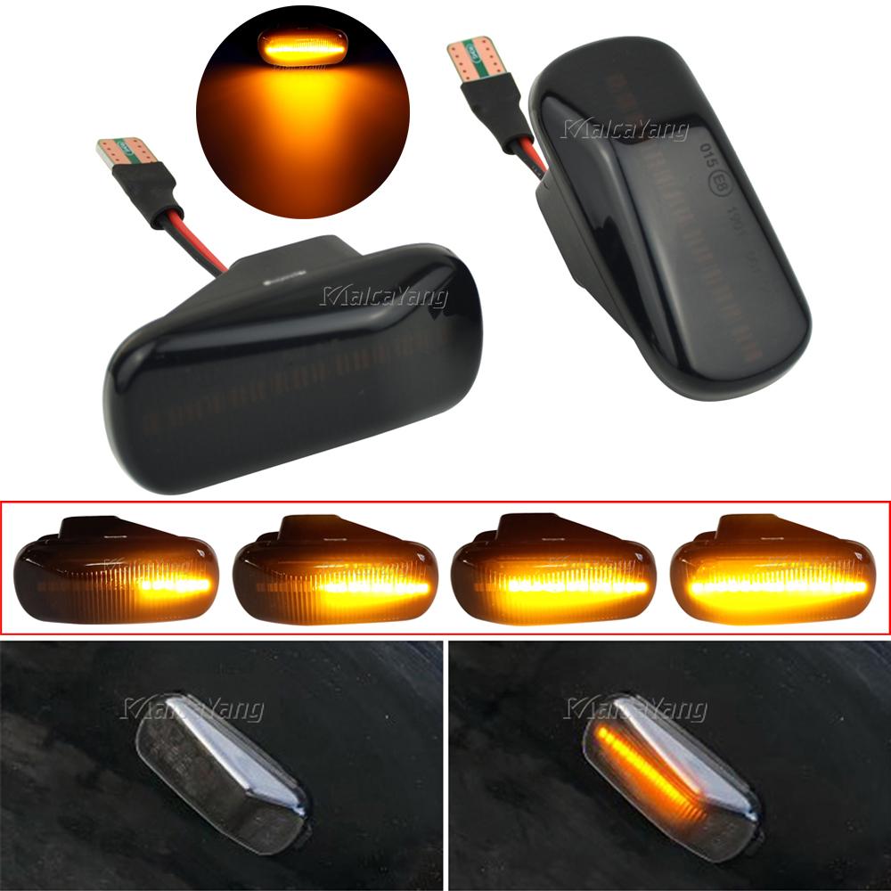 Auto Parts Side Marker Lamp Dynamic LED Turn Signal Lights for Honda CRV Accord Civic Jazz Fit Stream Integra DC5 Odyssey Acura