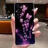 Phone Case For Tecno Camon 40 Pro Casing CM5 CM6 CM7 Clear Luxury Butterfly Flower Soft TPU Cover For Camon 40 40Pro 4G 5G Case