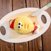 10Cm Cartoon Food Plush Pendant Toys Cute Abalone Pork Crab Shrimp Keychain Funny Hanging Decor For Bags Kids Gift