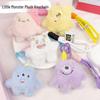 Xiaohongshu One-Eyed Monster Plush Keychain Toy - Cute Cartoon Carabiner Backpack Pendant