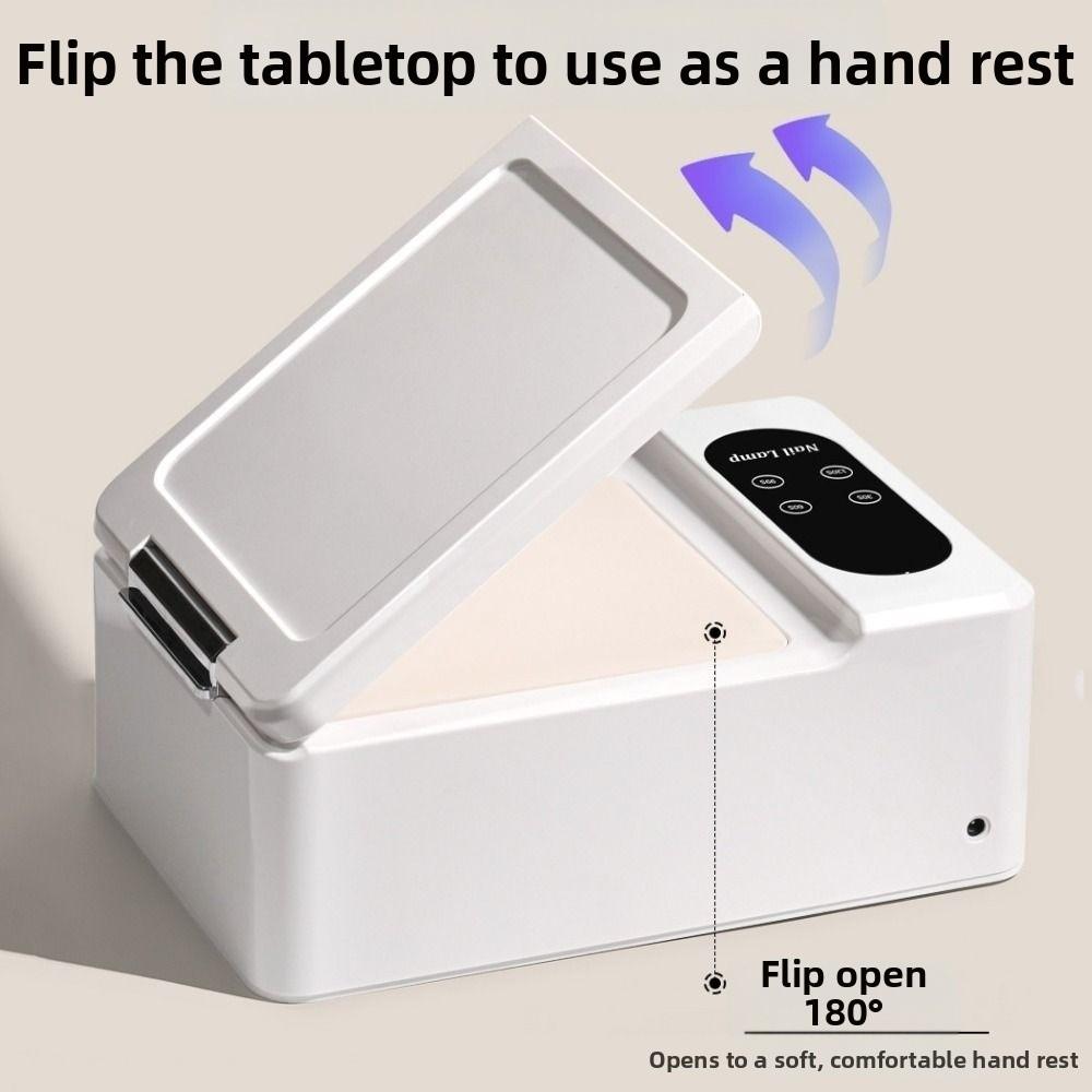 Flip Design UV Nails Lamp 2IN1 UV LED Nail Light Versatile Nail Dryer Lamp DIY Nail Gel