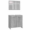 VidaXL Bathroom Furniture Sonoma Grey Engineered Wood 815529