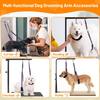 Dog Grooming Belly Strap - Dog Grooming Loops for Table Arm Extender with Clamp Extension Loop Bathing Restraint Leash No Sit Haunch Holder for Small