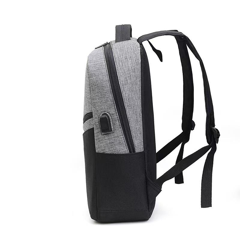 Herren- & Damen-Pendler-Rucksack-Set: USB-Aufladung, Große Kapazität, Lässig-Business, Schlichtes Design
