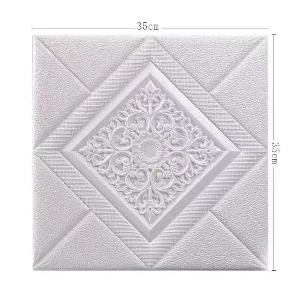 3D Waterproof Foam Wall Stickers for Ceiling and Background Decoration