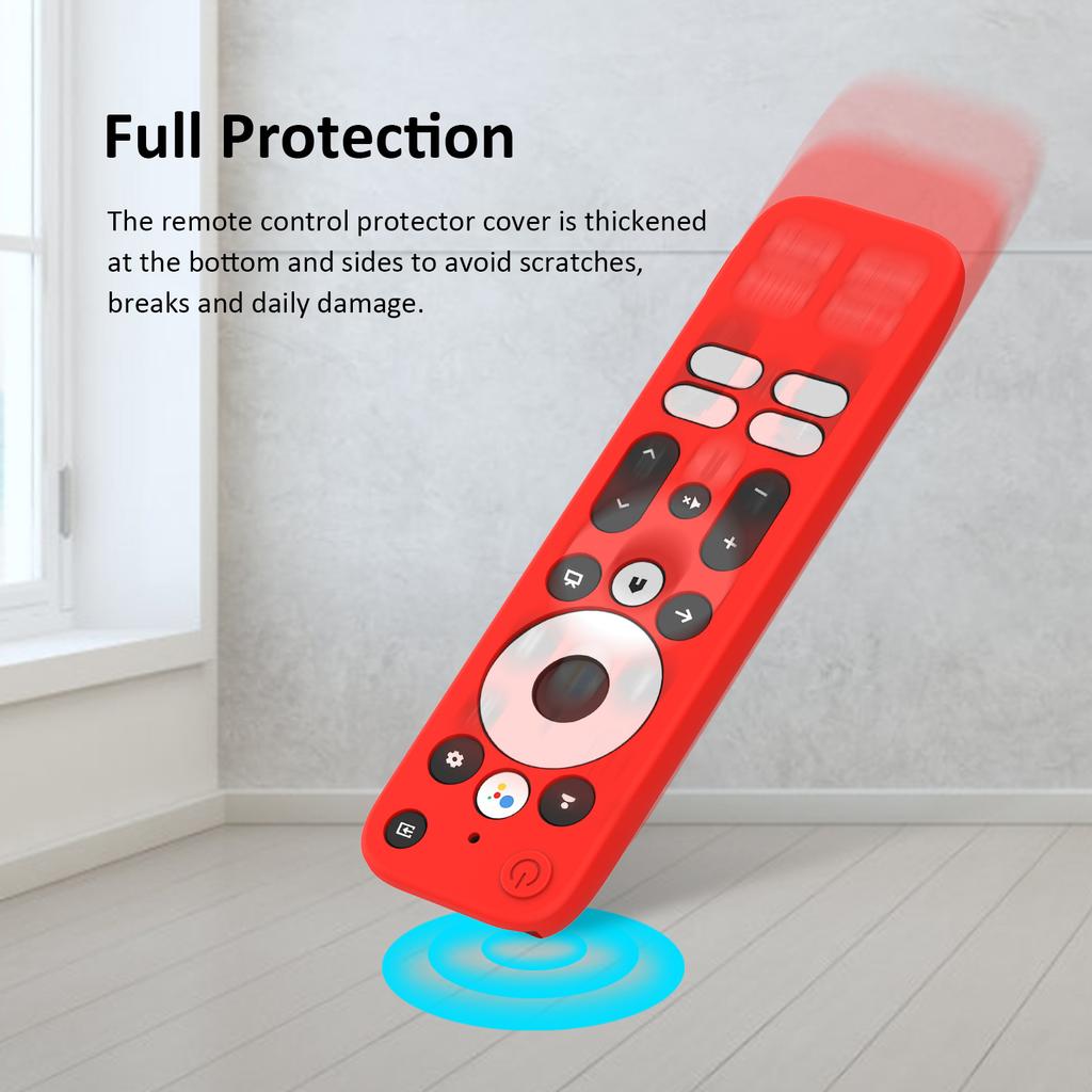 Durable Silicone Protective Case for MECOOL KD3 Android Stick Remote Control Anti-Slipping Case Durable Protector Bag