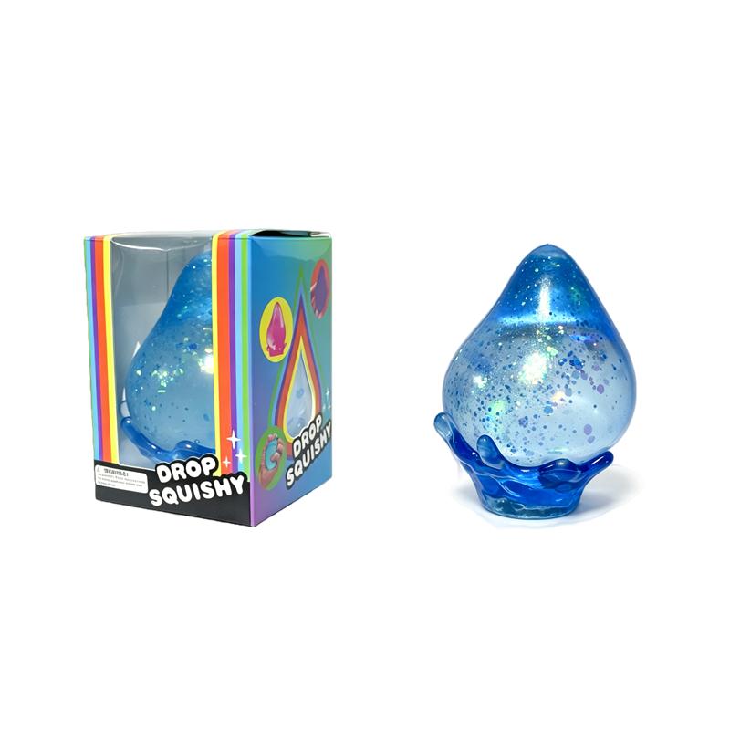 Kinderen Kinders Hete Verkoop Squishy Glitter Waterdruppel Stressverlichting Squishy Speelgoed Stressverlichting Meester Langzame Terugslag Stressbal Speelgoed Cadeau Cadeaus
