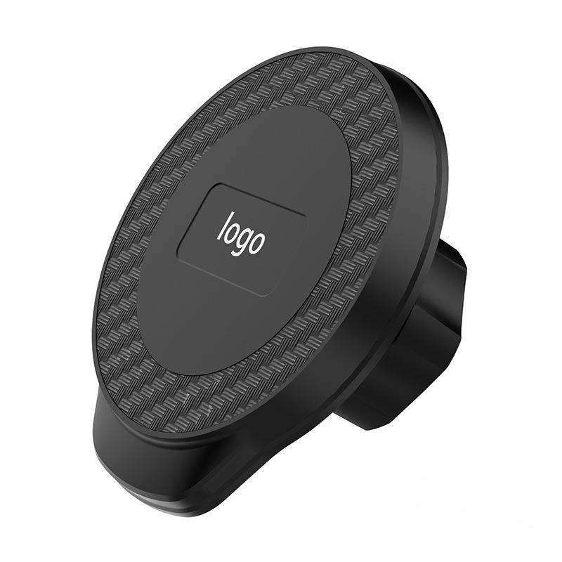 Magnetic Aluminum Alloy Car Phone Holder with MagSafe Connector and 17mm Ball Head