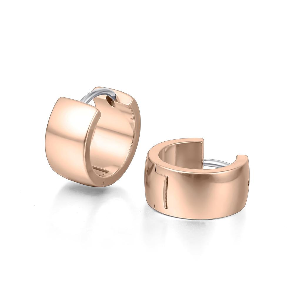 Limerencia Medical Grade Titanium Permanent 10mm Inner Chunky Hoop Second Piercing Hoops, Piercing, Diameter, Earrings, Hypoallergenic, Unisex,