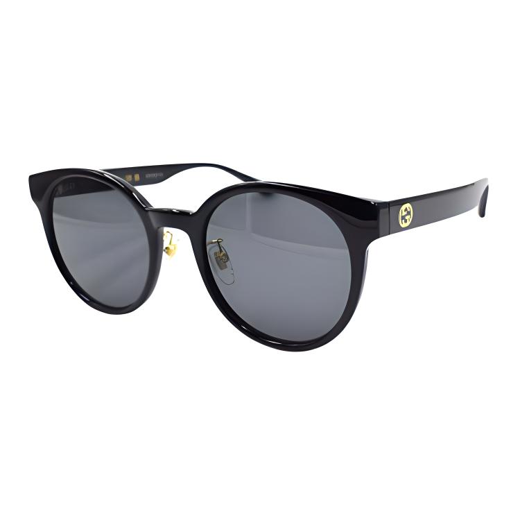 GUCCI Minimalist Logo Collection Fashion Style Holiday Travel Edition Polarized Sunglasses Plate Frame Round Sunglasses Women's