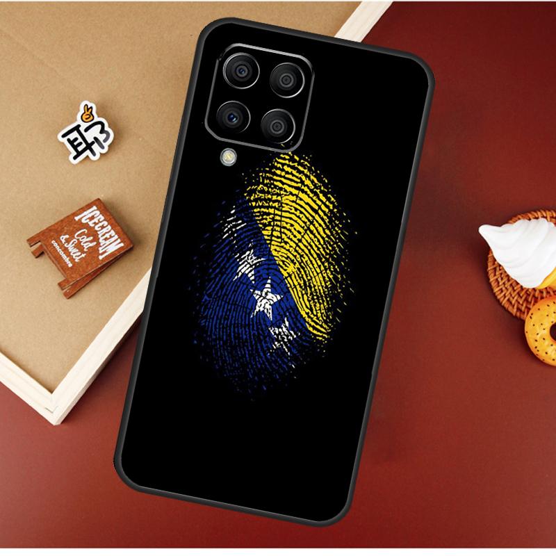 Bosnia and Herzegovina Flag Case For Samsung Galaxy M51 M31 M21 M11 M16 M36 M56 M53 M12 M32 M52 M15 M35 M55 M14 M34 M54