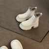 Chunky Heel Snow Boots, Women's Shoes, New Style, Thick Sole, Padded Cotton Boots