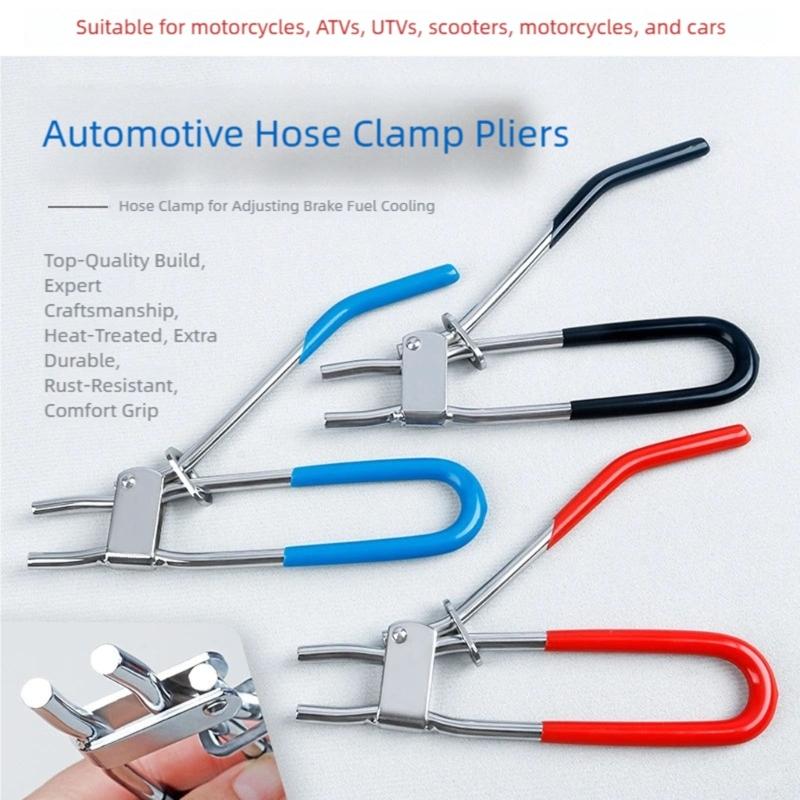 Multipurpose Pinch Off Pliers for Oil Line Pipes Maintenance Brake Line Clamp Vehicle Hydraulic Hose Repair Hand Tool