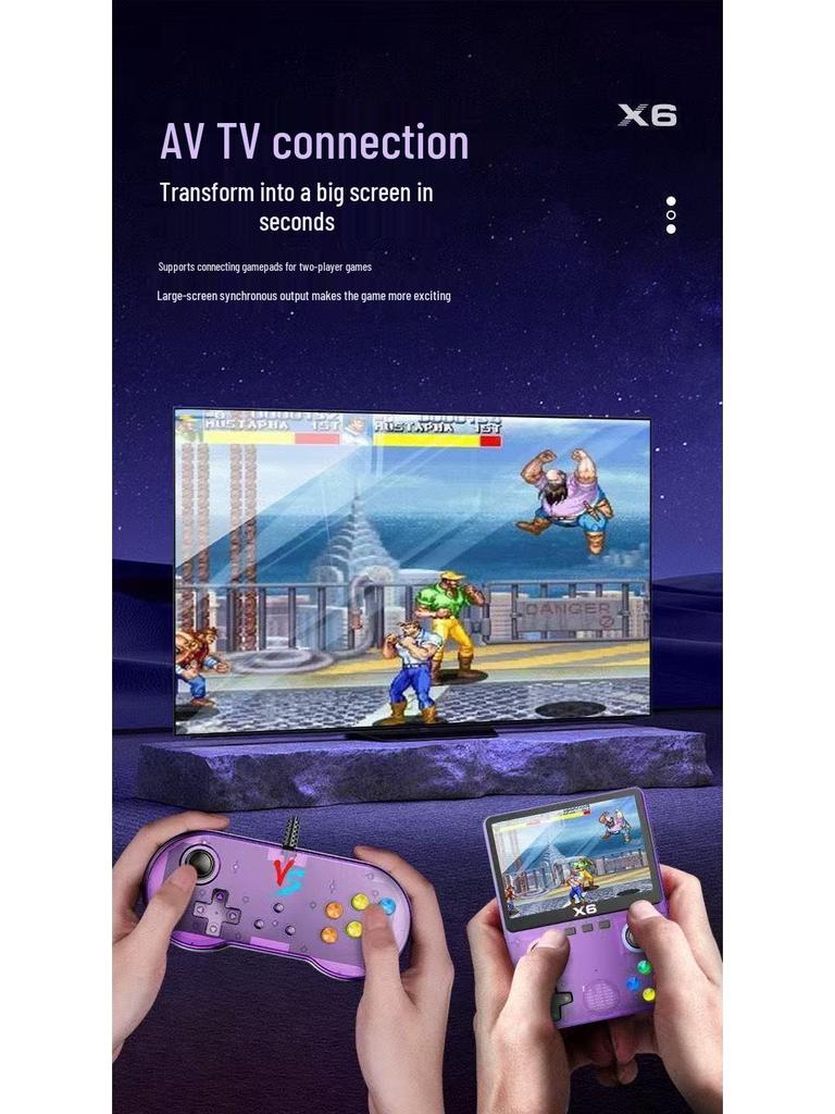 2025 Open Source Handheld-Spielkonsole mit 11 vorinstallierten Simulatoren und Tausenden von Spielen - Perfektes Geschenk für Freunde