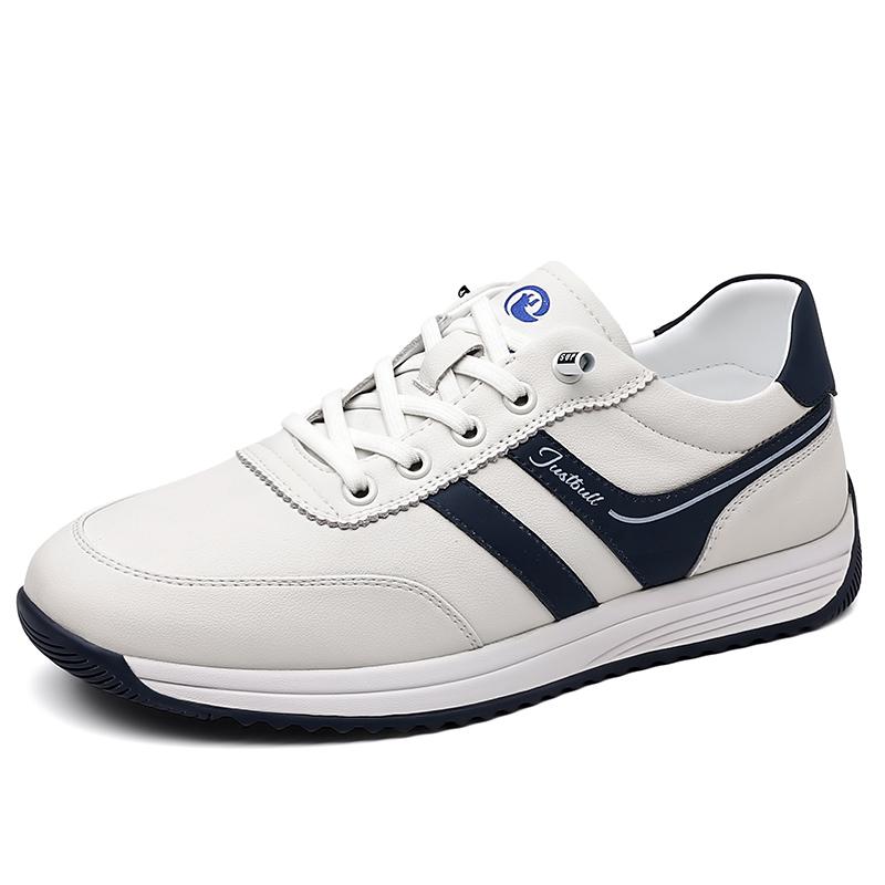 Mode Freizeitspaziergang Sportschuhe Outdoor Herren Wanderschuhe Lässige Leder Herren Sneaker Vielseitige Freizeitspaziergang Trainer Tenis Masculino