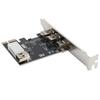 1394 Schnittstelle 1394A PCIE FireWire Erweiterungskarte 3-Port FireWire Erweiterungskarte DV Geräte