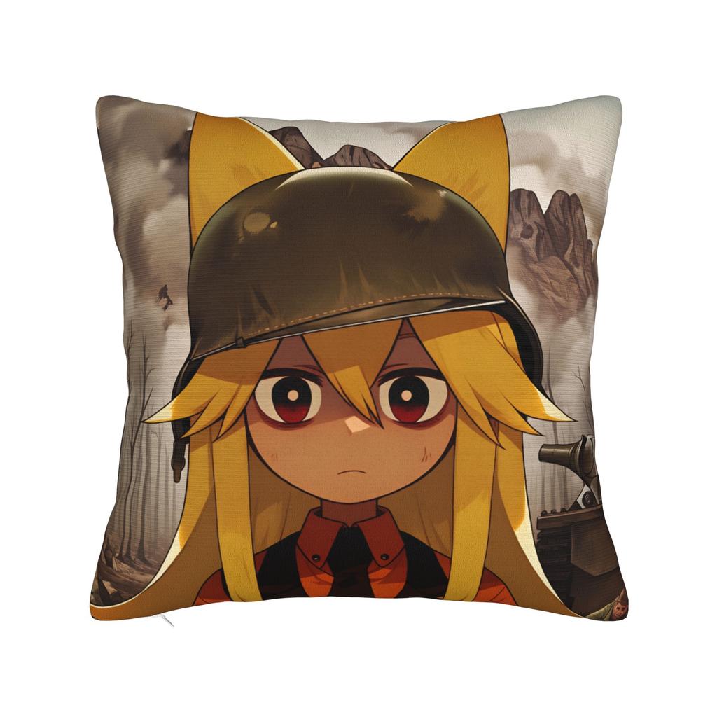 Horror Game M-Mogekos C-Castleds Pillow Case Soft Pillow Cover Vintage Pillowcases For Sofa Couch Bed Living Room