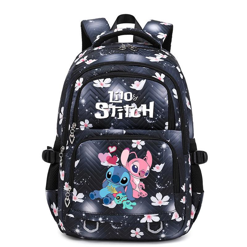 Teen Girl Student Schoolbag With Pattern Printed Backpack, Children'S Large-Capacity Schoolbag, Cute Cartoon