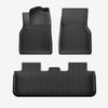 TPE Floor and Trunk Mats for Tesla Model YL/Y/3 - Designed to Fit Perfectly.