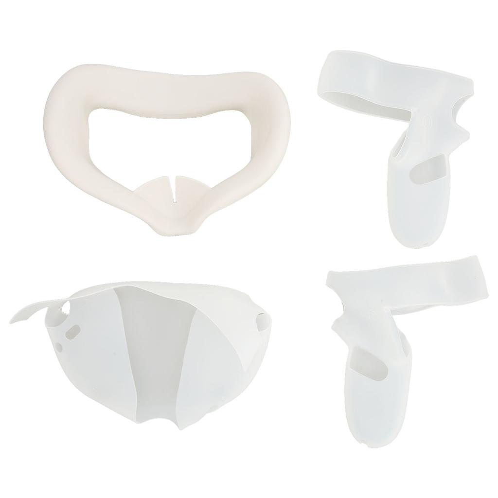 4 In1 VR Silicone Cover Face Cover Lens Cover Face Pad Mask Face Cushion Controller Grips Cover for