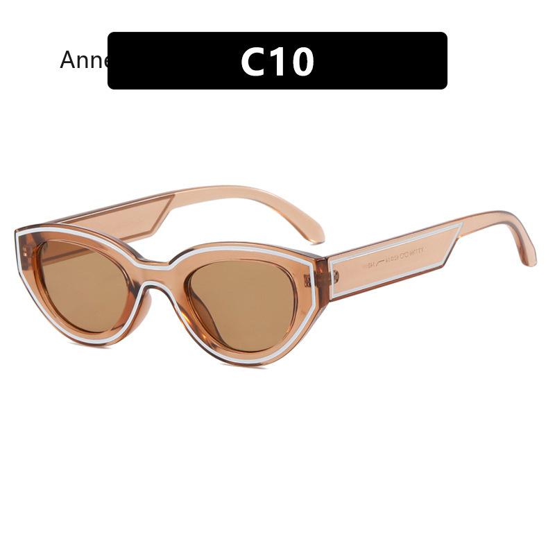 Fashion Cat Eye Sexy Shades Designer Famous s Women Men Retro Small Frame Square Sunglasses Uv400 lentes de sol mujer