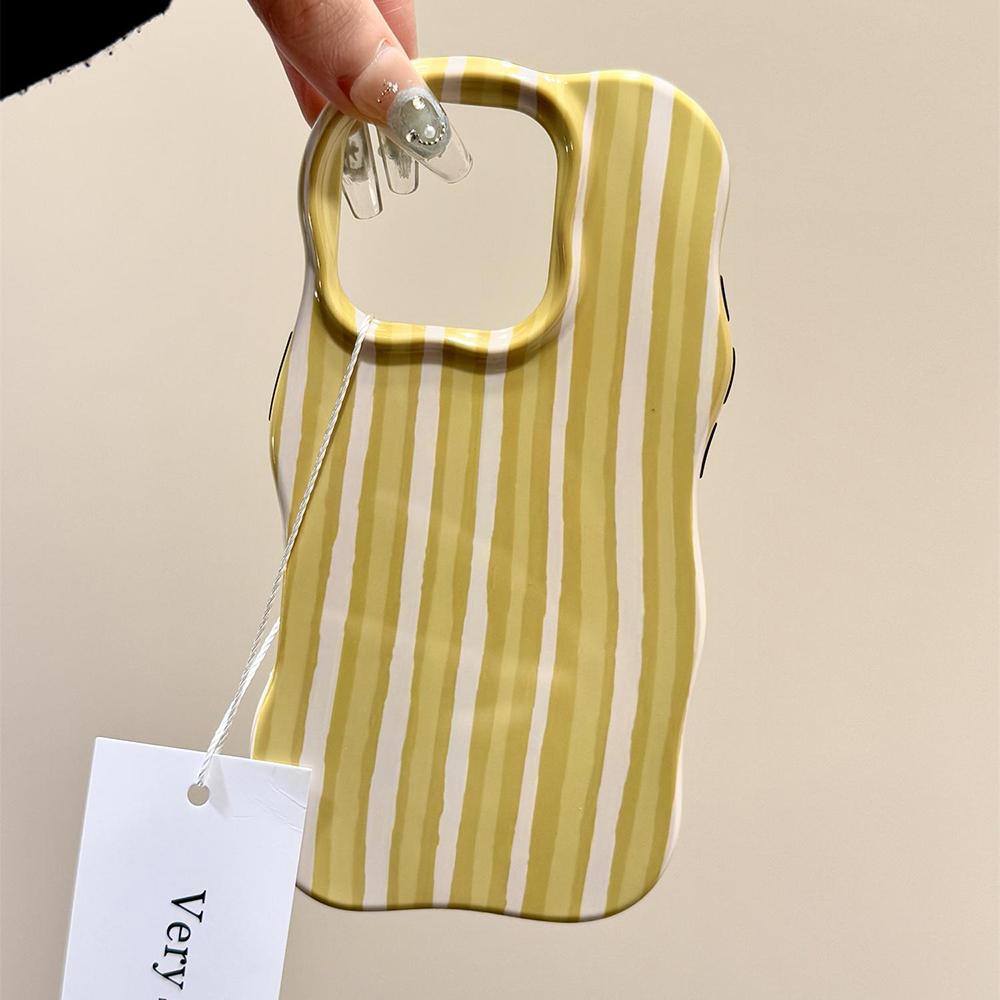 Luxus 2-in-1 Glänzend Zweifarbig Wellenstreifen Hülle für IPhone 14 15 16 17 Pro Max 17Air Knallfarben Kollision Stoßfeste Abdeckung