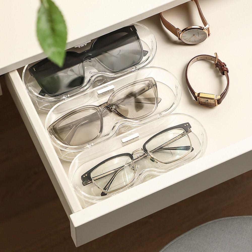 Organizer Sunglasses Storage Box Wall Mounted Sun-glasses Display Holder New Glasses Storage Rack