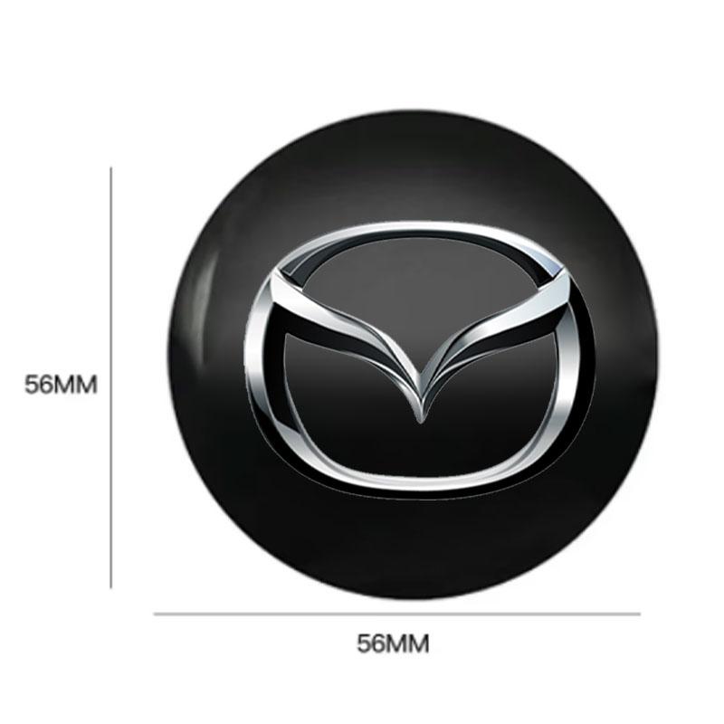 Auto znak Středová krytka náboje kola auto Ráfek refit prachotěsný Pro Mazda 2 3 4 5 6 7 8 323 626 CX5 CX7 CX9 RX8 MX3 MX5 Příslušenství