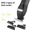 KM-1753 pro corded cordless men electric hair trimmer professional barber hair clipper beard haircut machine rechargeable