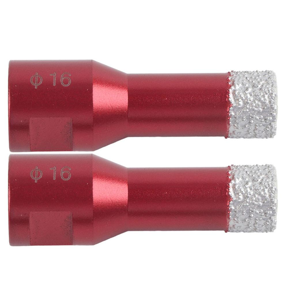 2Pcs Hole Saws Bit Diamond M14 Female Thread Angle Grinder Accessories for Ceramic Tiles16mm