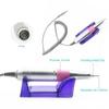 Taladro eléctrico para uñas de 35000/20000 RPM, juego de máquina de manicura y pedicura, fresadora profesional, kit de herramientas para uñas