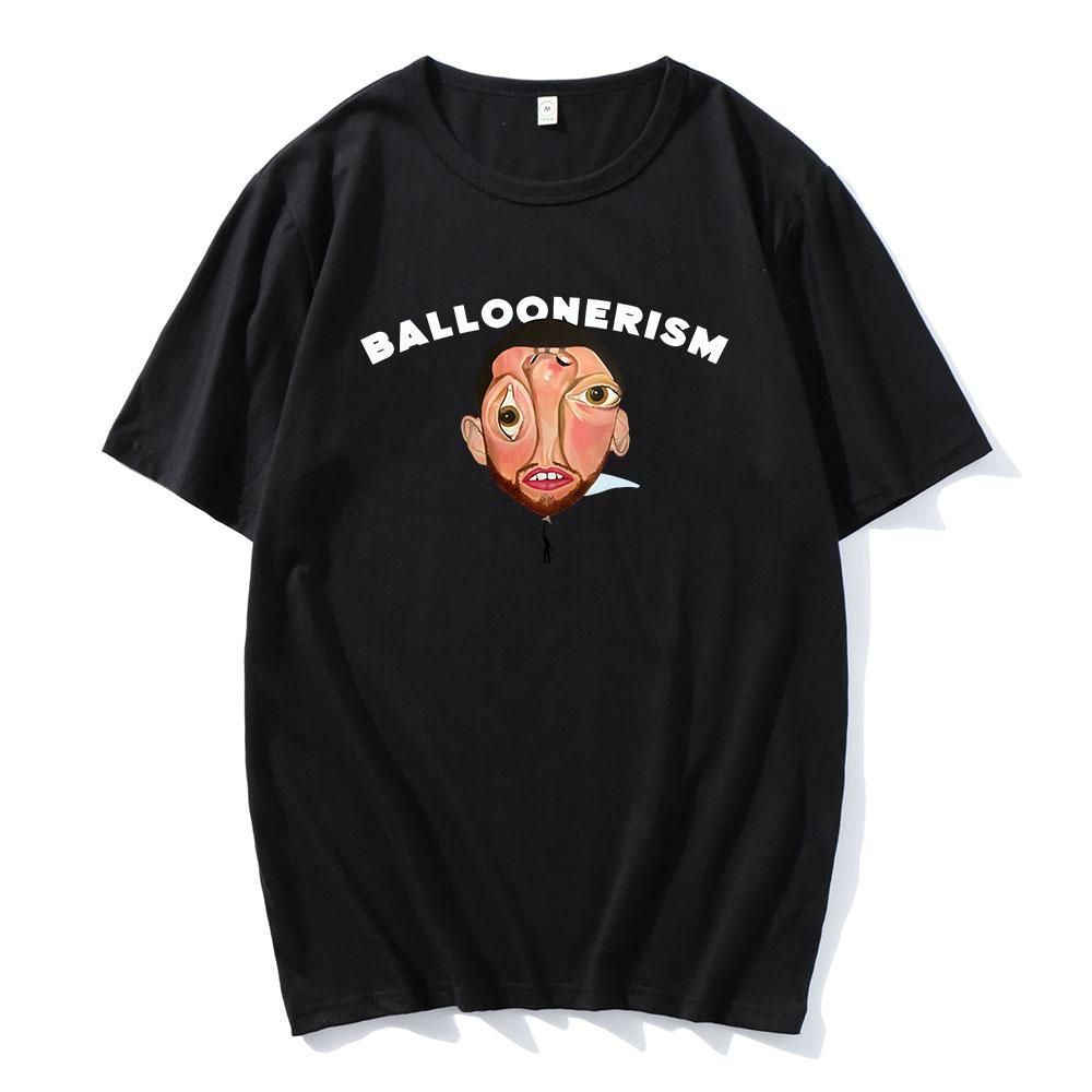 Macc Miller Balloonerism Album Printing T-shirt Short Sleeve Summer O-neck Tshirts 2025 New Fashion Graphic Tee-shirt Men Women