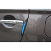 For Mitsubishi Outlander Sport 11-2023 Blue Carbon Fiber Car Door Anti-Collision