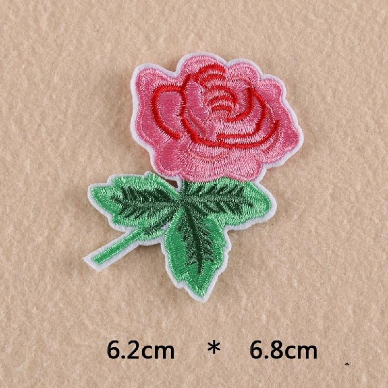 New 8Pcs/Set DIY Embroidery Patch Cartoon Pattern Design for Clothes Sticker