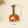 Creative Wooden Christmas Tree Decorations With Cartoon Style For Holiday Scene Decor