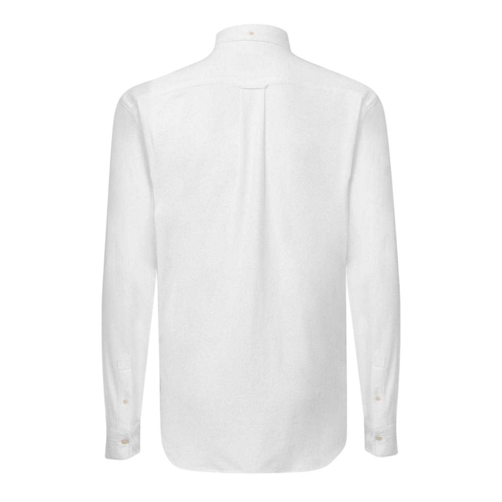 Gant Mens Pique Regular Long-Sleeved Shirt